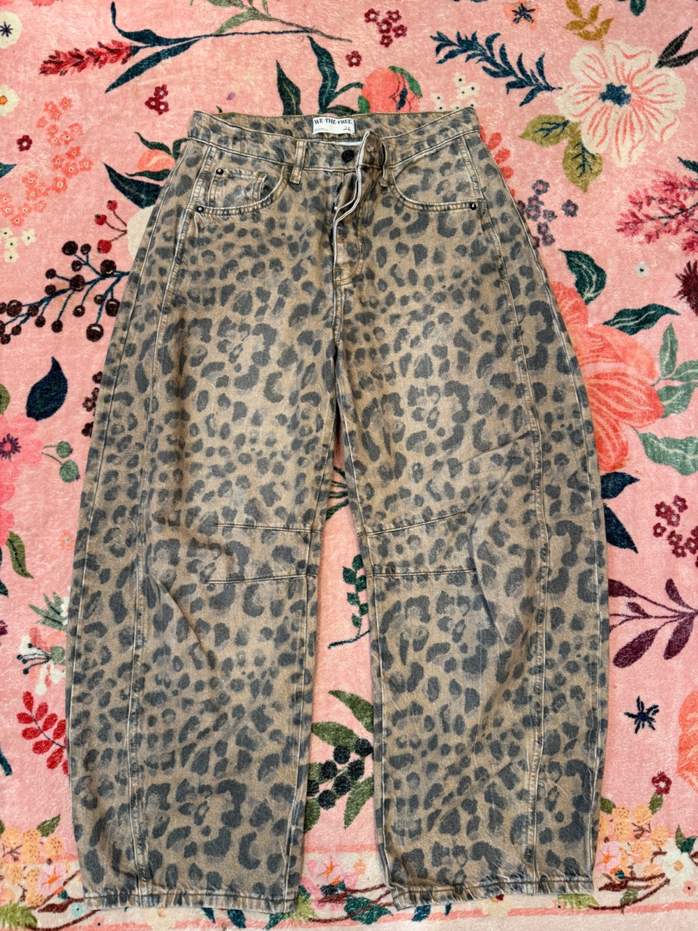 Free people barrel jeans
